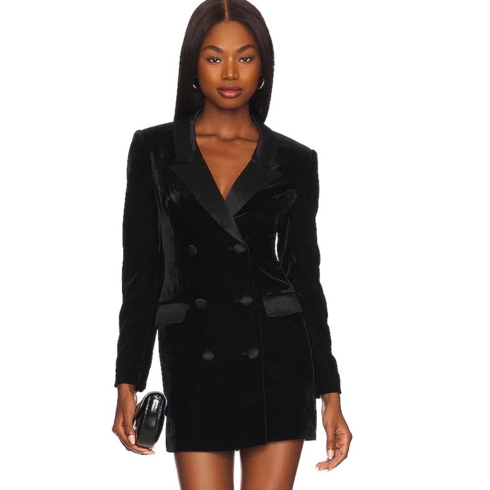 SAU LEE Alexis Dress in Black NWOT Size 6
